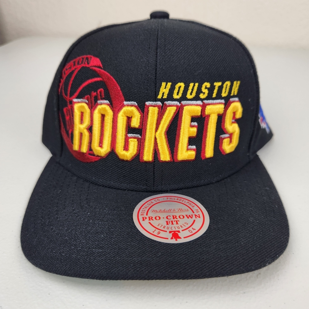 Houston Rockets Draft 1996 Shadow Mitchell & Ness Hat Snapback Cap
